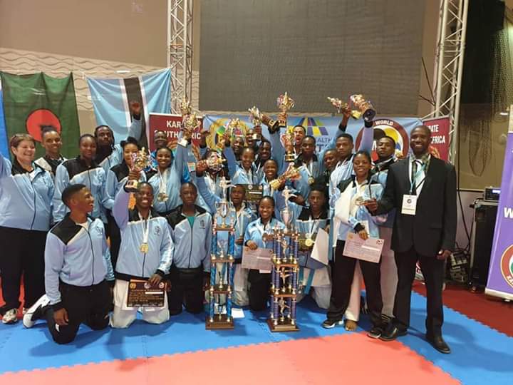 Team Botswana Karate