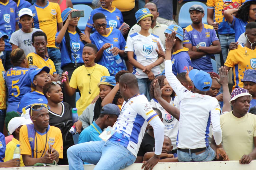 Township Rollers Fans at Makwengwe`s farm