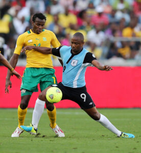 CAF competition between Botswana and South Africa