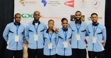 bOTSWANA bADMINTON NATIONAL TEAM